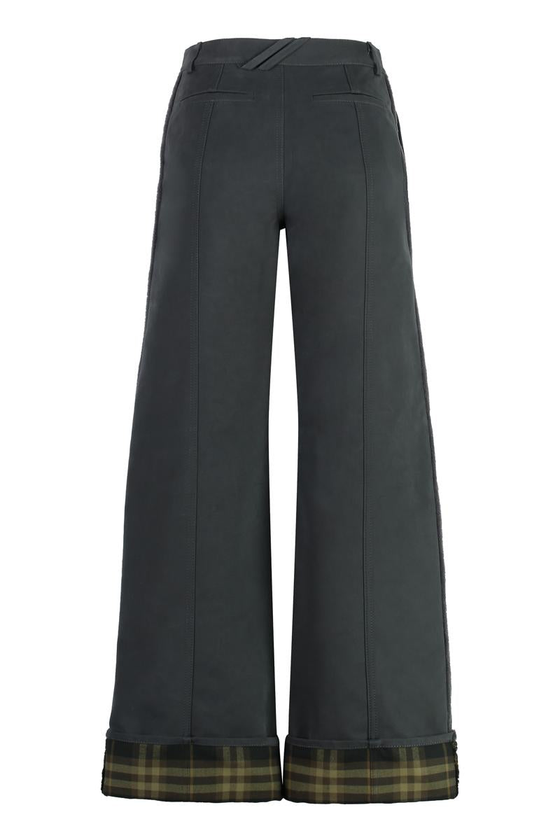 Burberry Cotton Blend Trousers