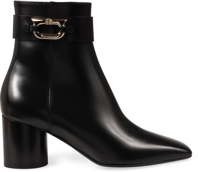 Salvatore Ferragamo Leather Ankle Boots