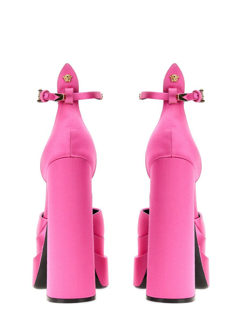 Versace Aevitas Pointy Platform Pumps