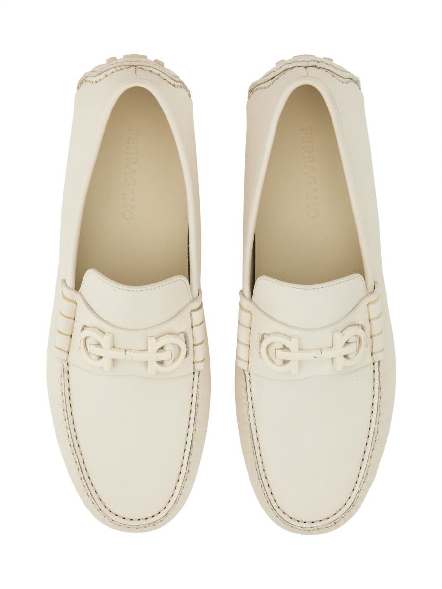 Salvatore Ferragamo Moccasin With Gancini Ornament