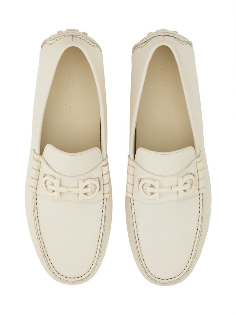 Salvatore Ferragamo Moccasin With Gancini Ornament