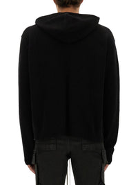 Rick Owens Zipper Hoodie