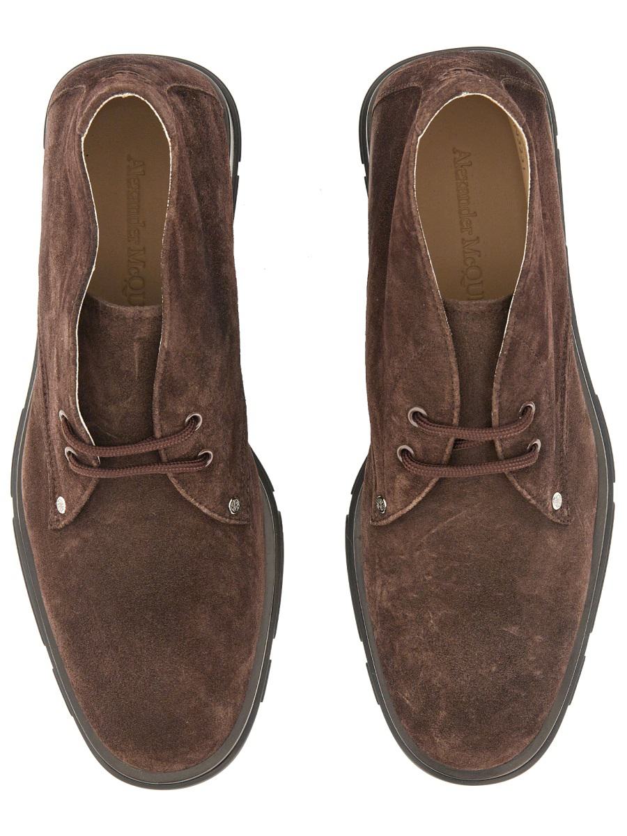 Alexander McQueen Suede Boot