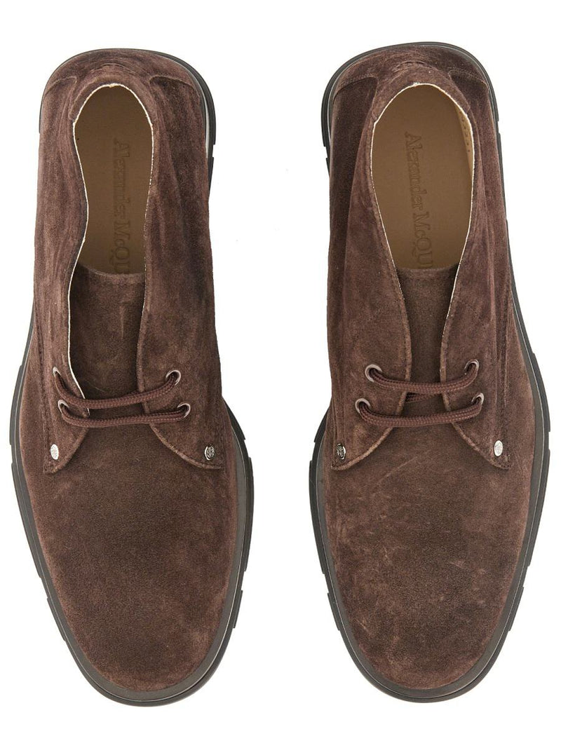 Alexander McQueen Suede Boot