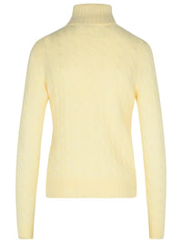 Polo Ralph Lauren Cashmere Cream Blend Turtleneck Sweater