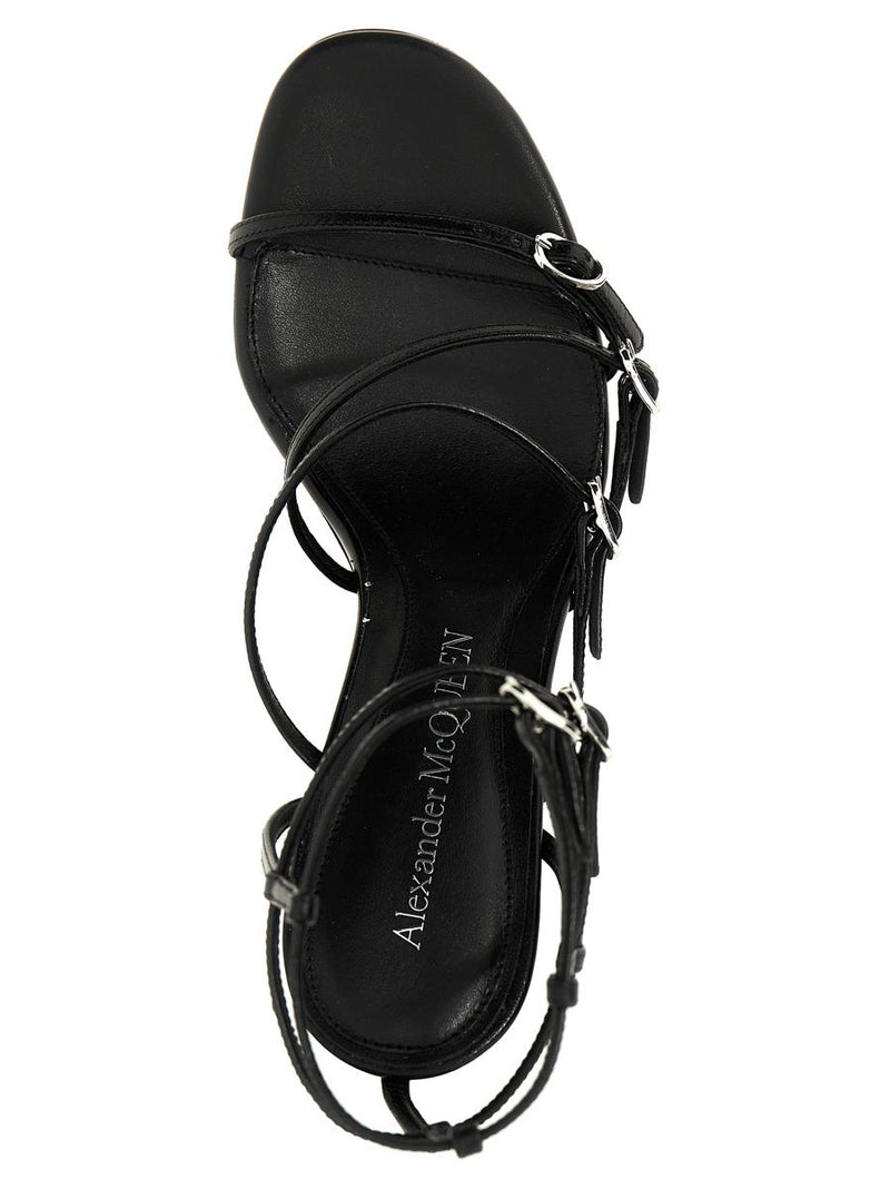 Alexander McQueen Strap Leather Sandals
