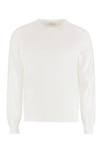 The (Alphabet) The (Knit) - Cotton Crew-Neck Sweater