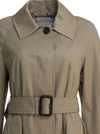 Burberry "Car Coat Ellingham Fit-And-Flare" Trench Coat