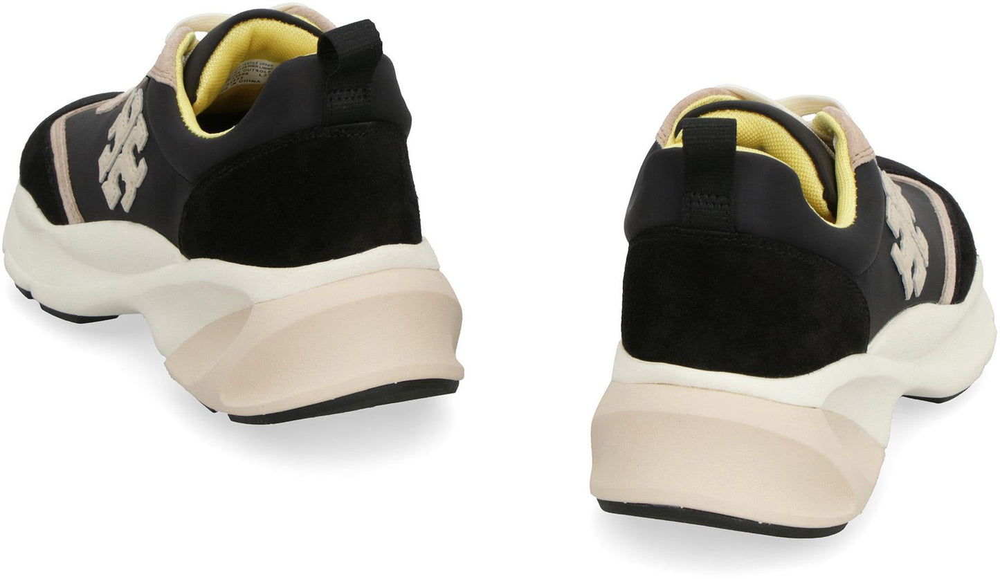 Tory Burch Good Luck Leather Sneakers