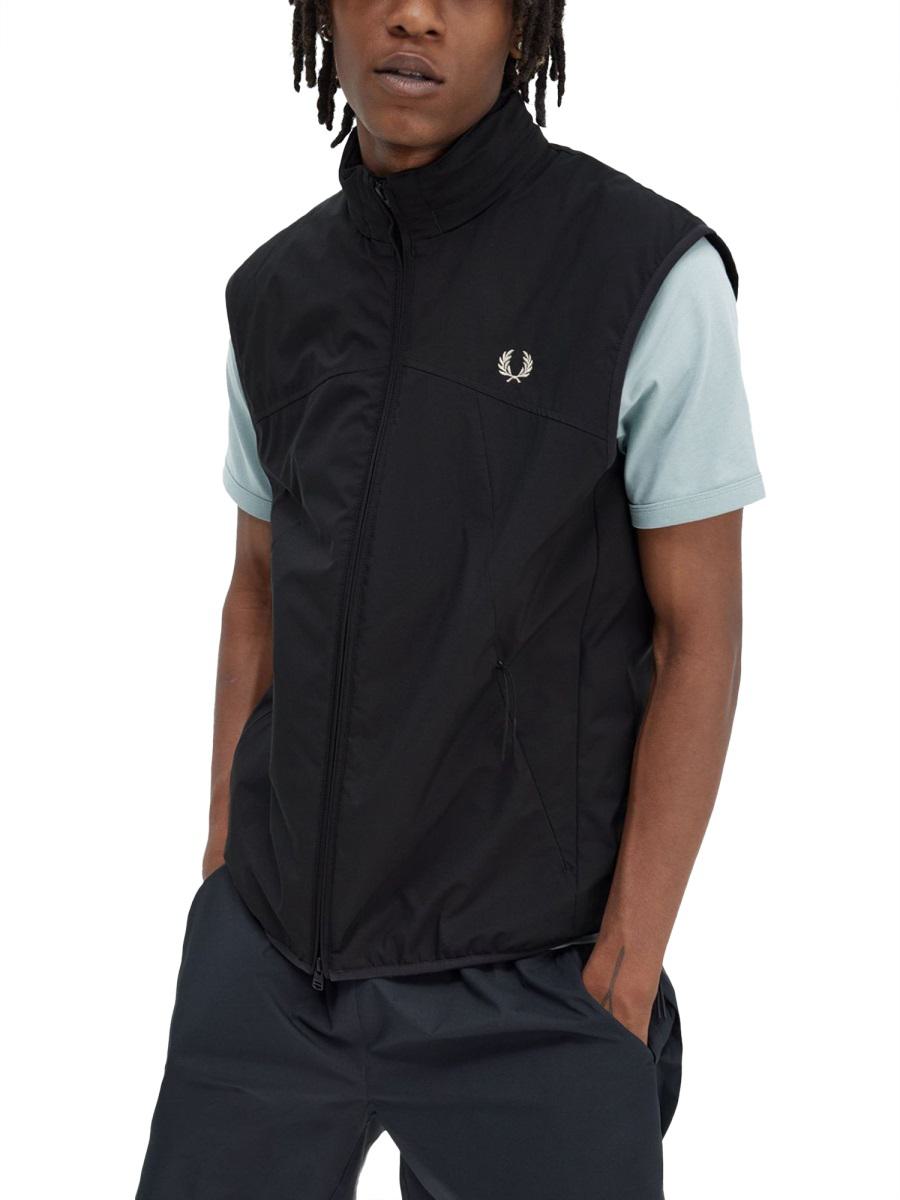 Fred Perry Vests With Logo
