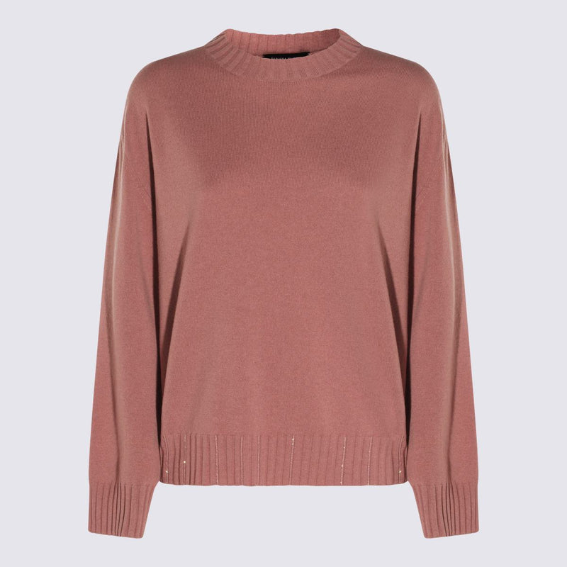 Fabiana Filippi Pink Wool Knitwear