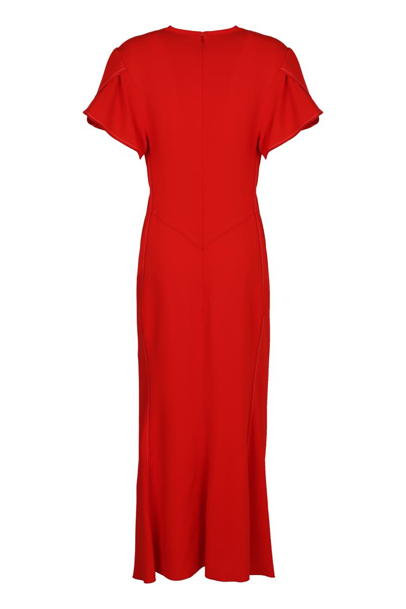 Victoria Beckham Gathered Details Dress