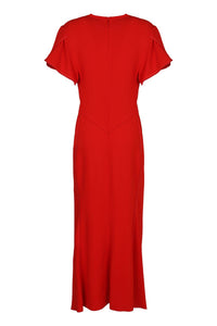 Victoria Beckham Gathered Details Dress