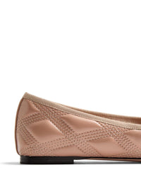 Valentino Garavani Quiltie 67 Leather Ballet Flats
