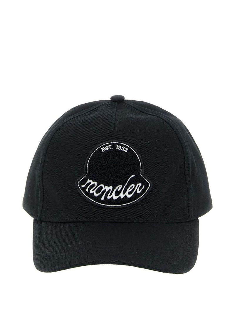 Moncler Black Baseball Cap