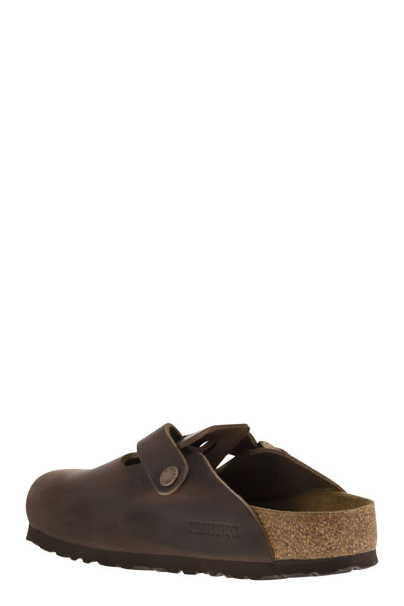 Birkenstock Boston - Leather Sabot