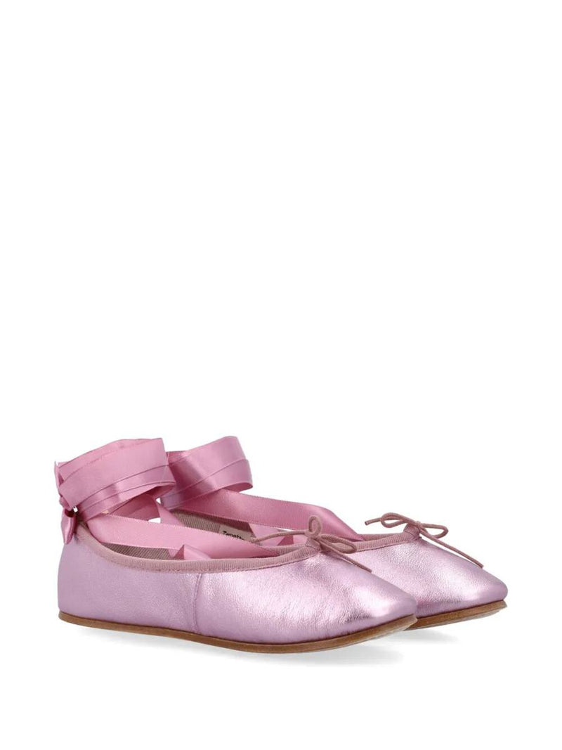 Repetto Sophia Ballet Flats With Satin Ribbons Shoes