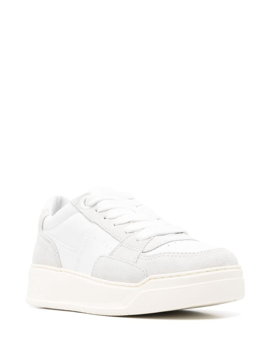 Hogan Chamallow Nappa And Suede Sneakers Shoes