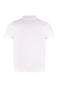 Saint Laurent Cotton-Piqué Polo Shirt