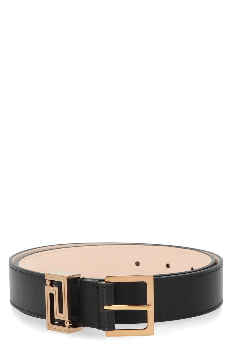 Versace Greek Goddess Leather Belt