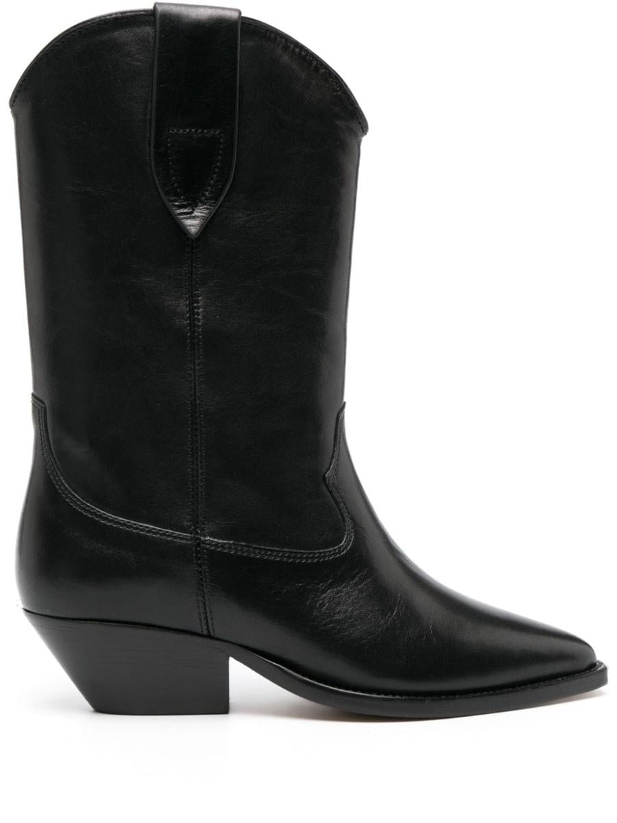 Isabel Marant Duerto Leather Cowboy Boots Shoes