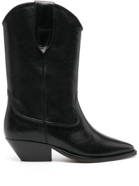 Isabel Marant Duerto Leather Cowboy Boots Shoes