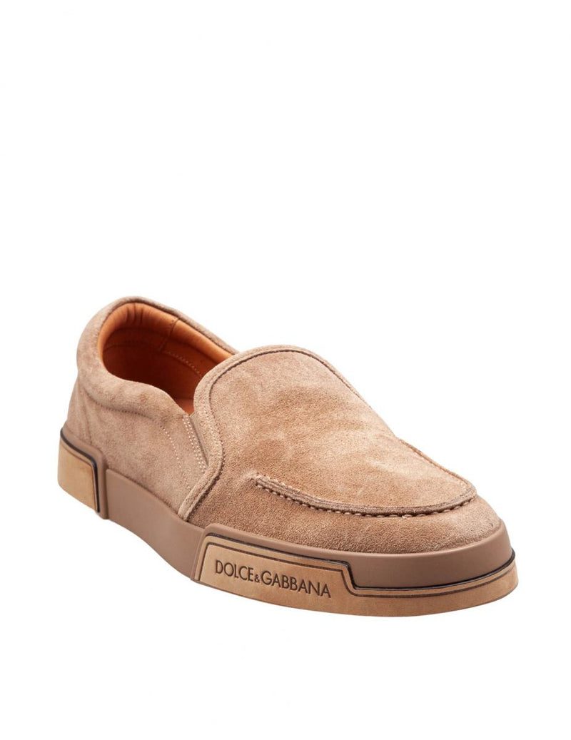 Dolce & Gabbana Calfskin Crust Moccasin