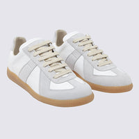 Maison Margiela White Leather Replica Sneakers