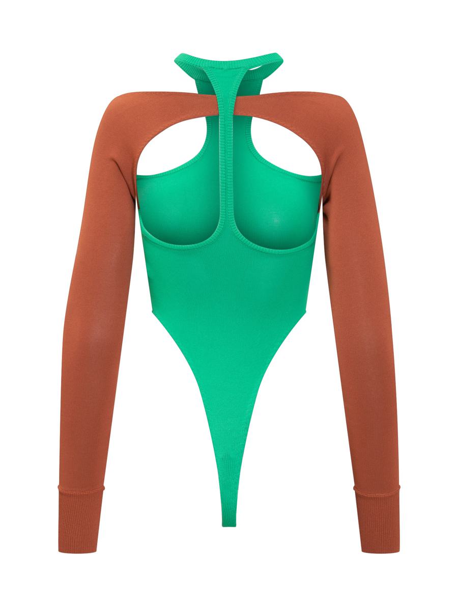 Alessandro Vigilante Two-Tone Bodysuit