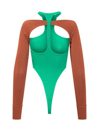 Alessandro Vigilante Two-Tone Bodysuit