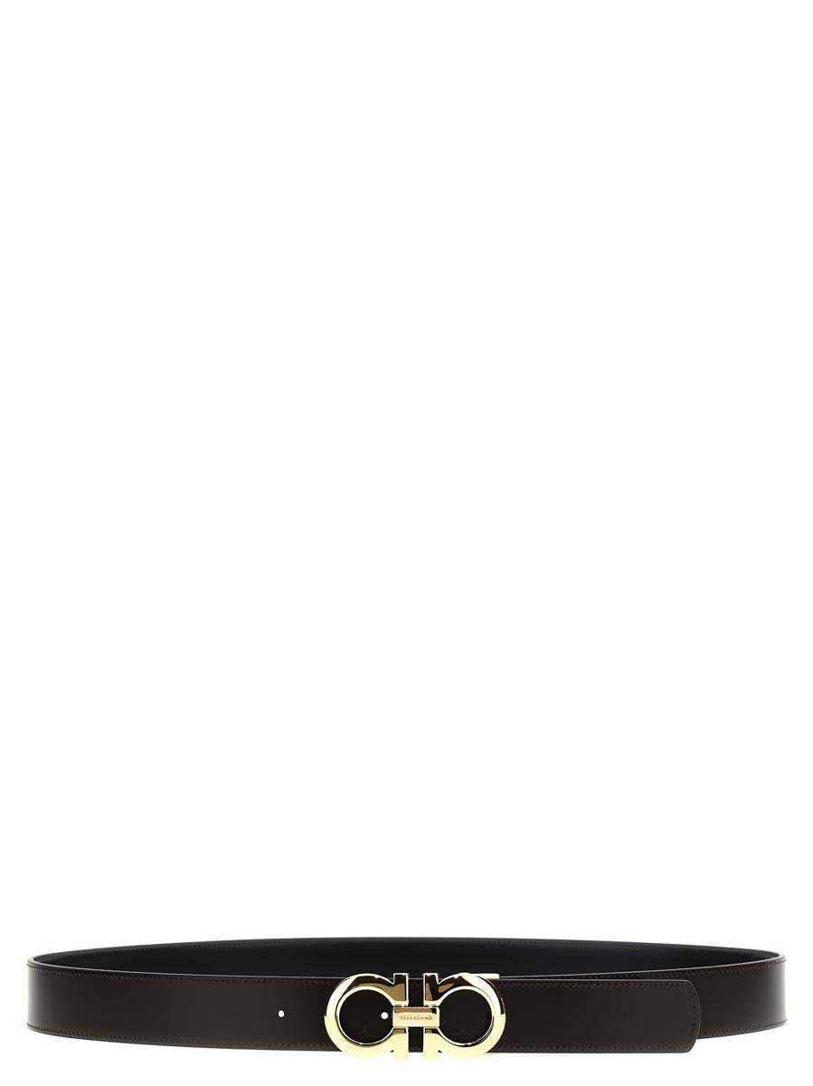 Salvatore Ferragamo 'Gancini' Reversible Belt