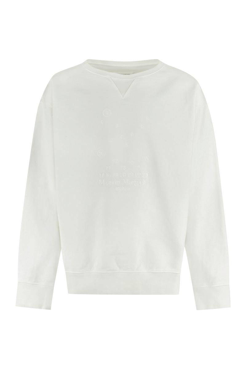Maison Margiela Cotton Crew-Neck Sweatshirt