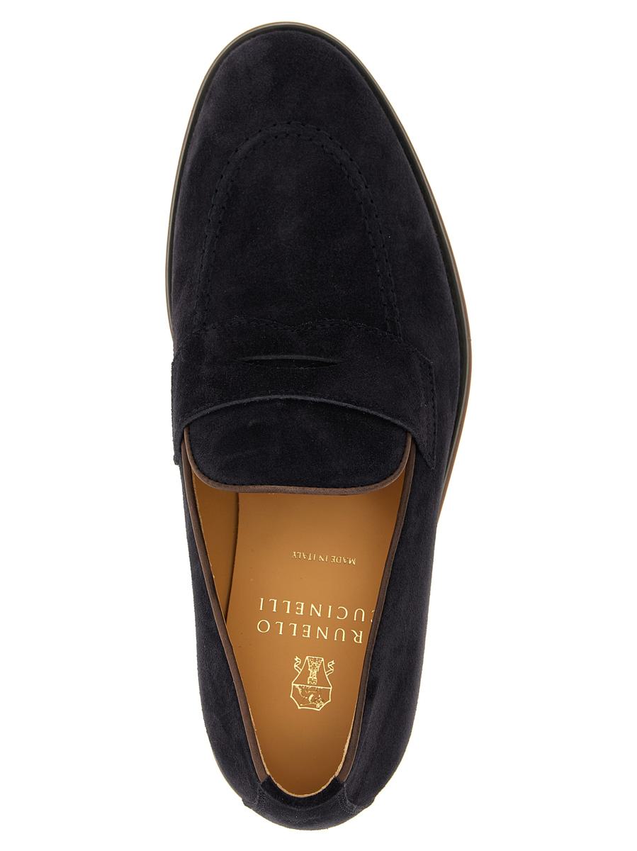 Brunello Cucinelli Suede Loafers