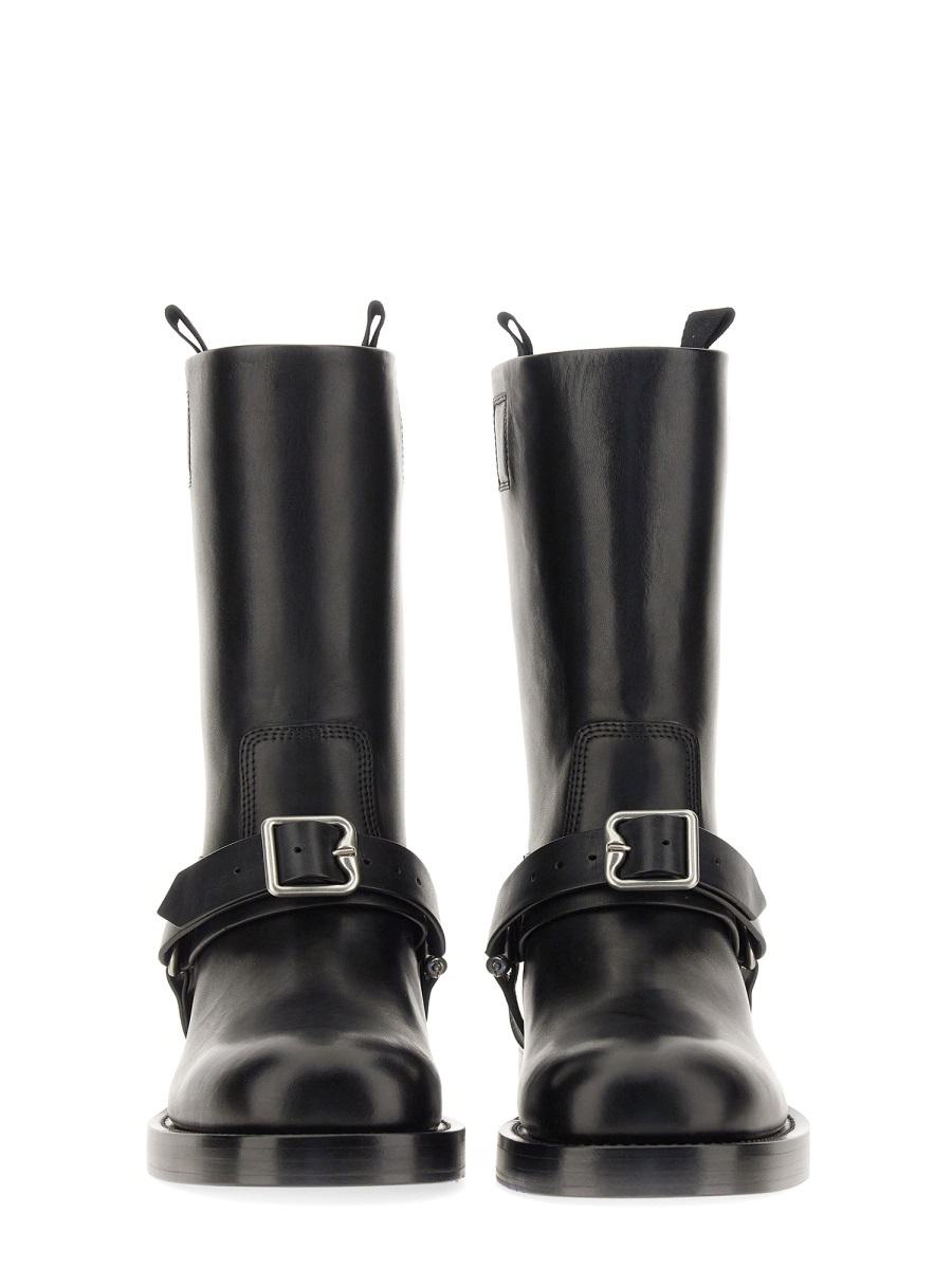 Burberry Saddle Boot