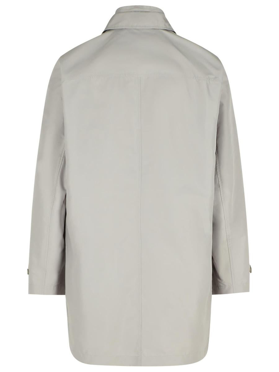 Fay 'Morning' Grey Polyester Parka