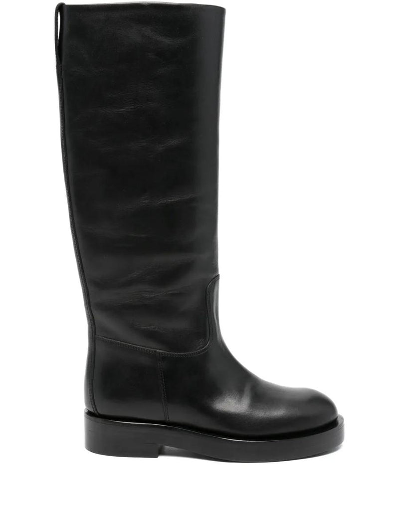 Paris Texas Flat Nappa Boots