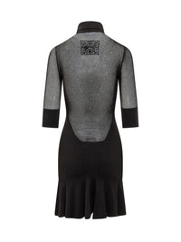 Off-White Mesh Mini Dress