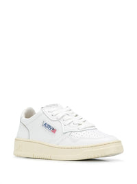 Autry 'Medalist' Sneakers In White Leather