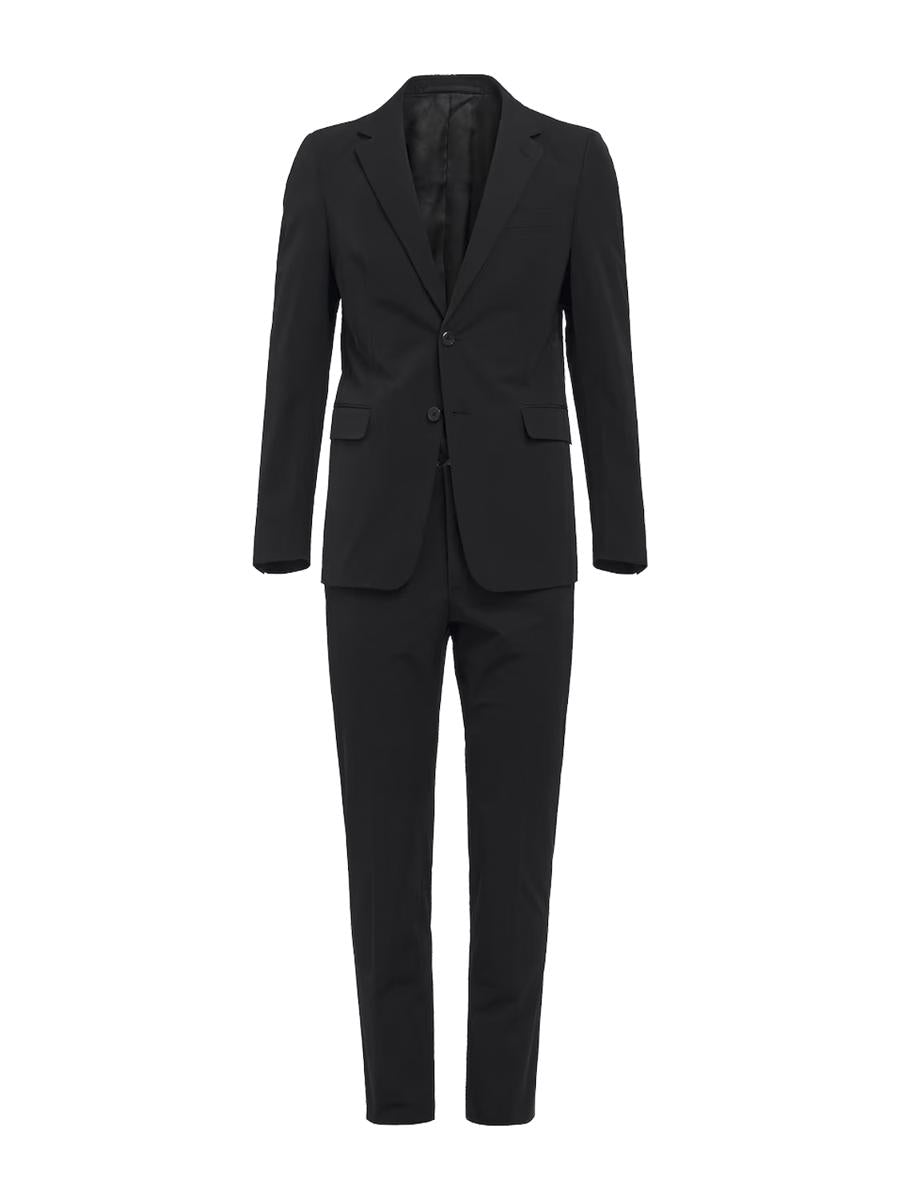 Prada Technical Fabric Single-Breasted Suit