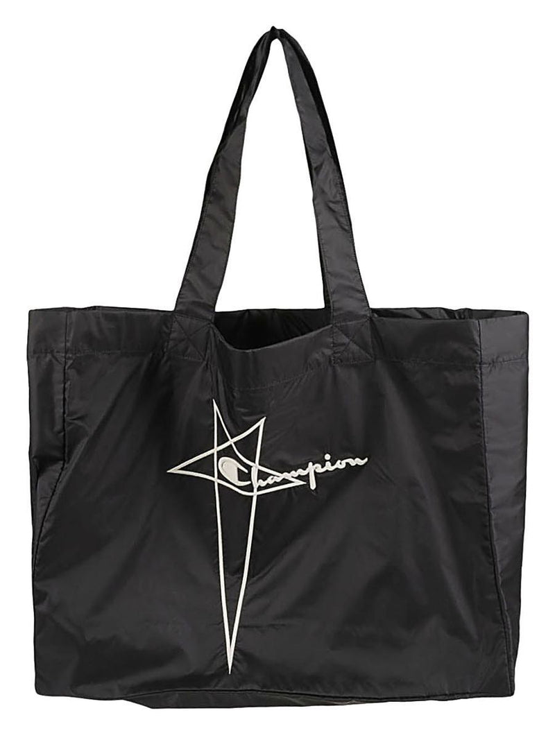 Rick Owens X Champion Logo Tote Bag