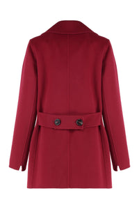 'S Max Mara Caban Virgin Wool Coat