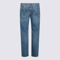 Dolce & Gabbana Blue Cotton Denim Jeans