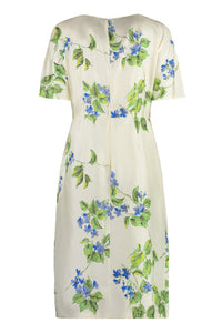 Prada Printed Silk Dress