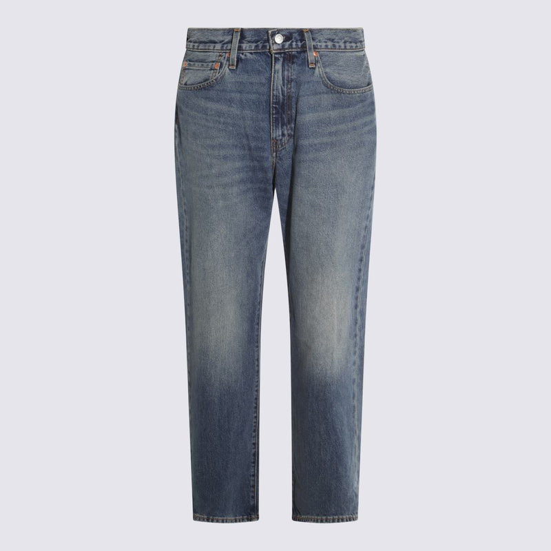 Levi'S Blue Grey 568 Denim Jeans