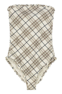 Burberry Printed One-Piece Swimsuit