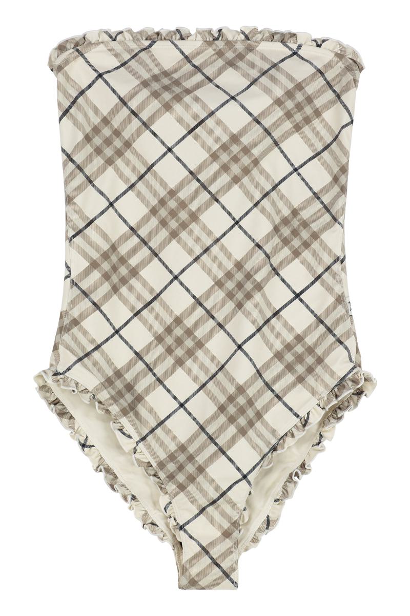 Burberry Printed One-Piece Swimsuit