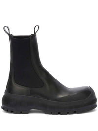 Jil Sander Leather Chelsea Boots