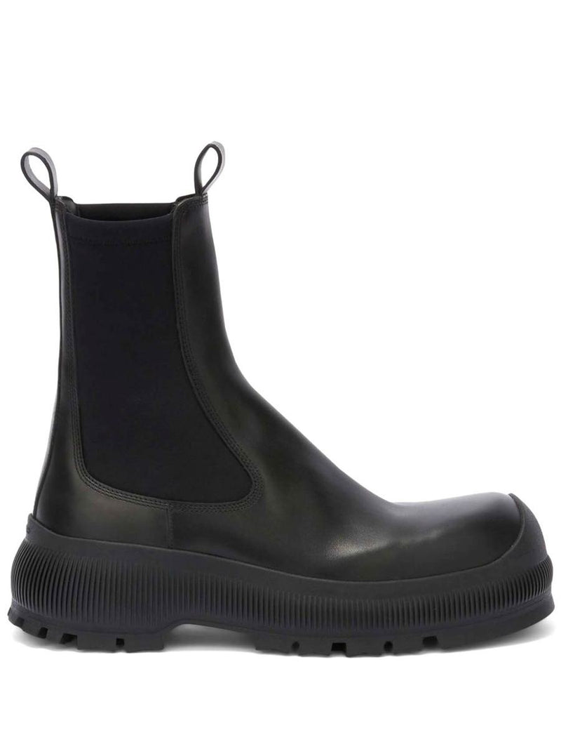 Jil Sander Leather Chelsea Boots