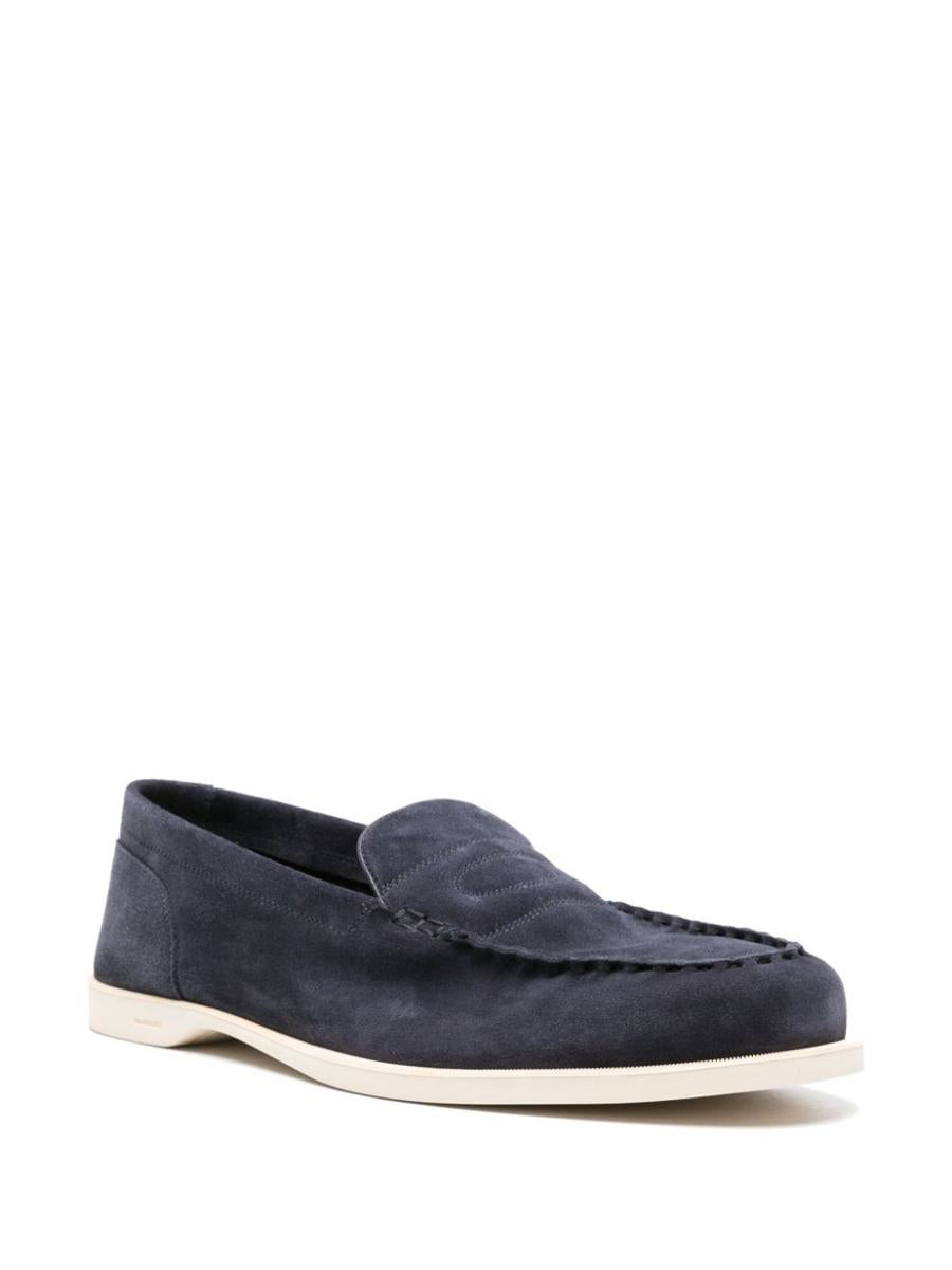 John Lobb Pace Suede Soft Casual Loafers Shoes
