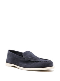 John Lobb Pace Suede Soft Casual Loafers Shoes